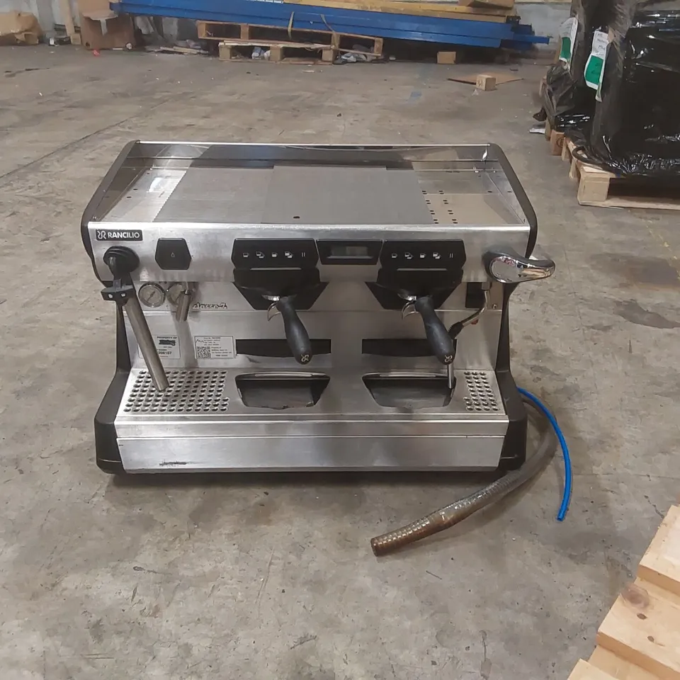 RANCILIO CLASSE 7 COMMERCIAL 2 GROUP COFFEE MACHINE