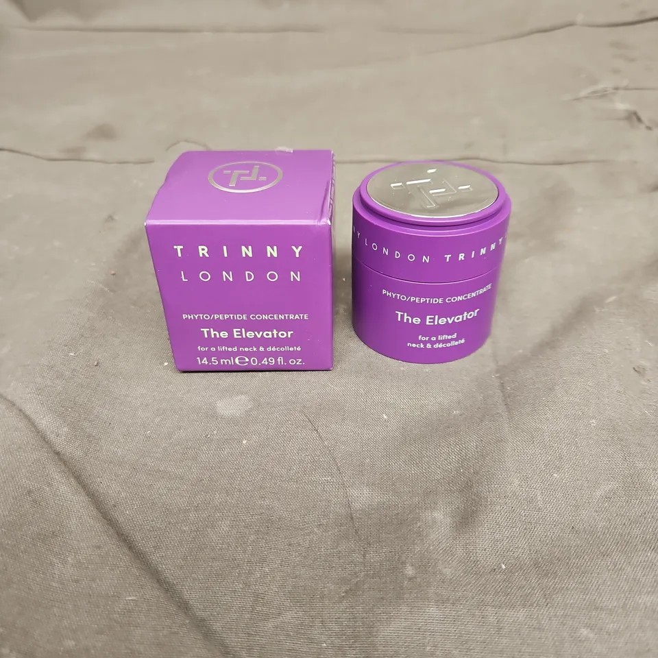 BOXED TRINNY LONDON PHYTO/PEPTIDE CONCENTRATE THE ELEVATOR 14.5ML