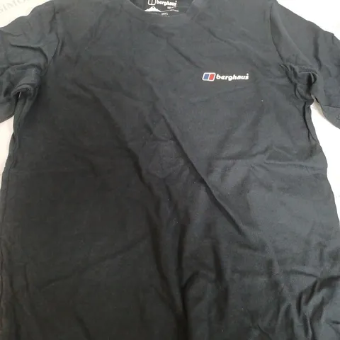  BERGHAUS BLACK T-SHIRT - LARGE
