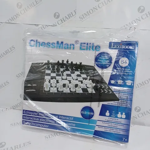 BOXED LEXIBOOK CG1300 CHESSMAN ELITE, INTERACTIVE ELECTRONIC CHESS