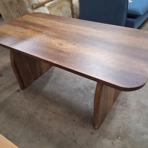 4 LEGS COFFEE TABLE  - BROWN 