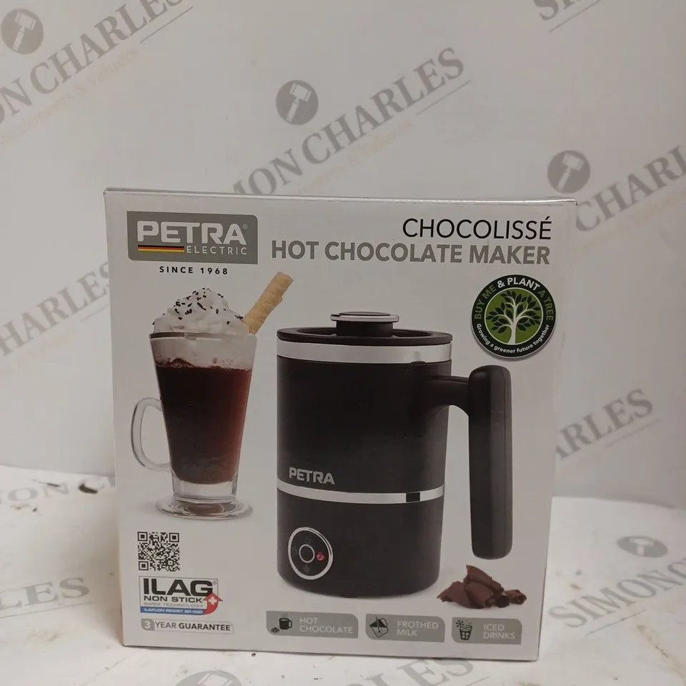 BOXED PETRA HOT CHOCOLATE MAKER