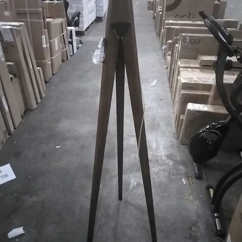 HABITAT TRIPOD FLOOR LAMP BASE - WALNUT STAIN
