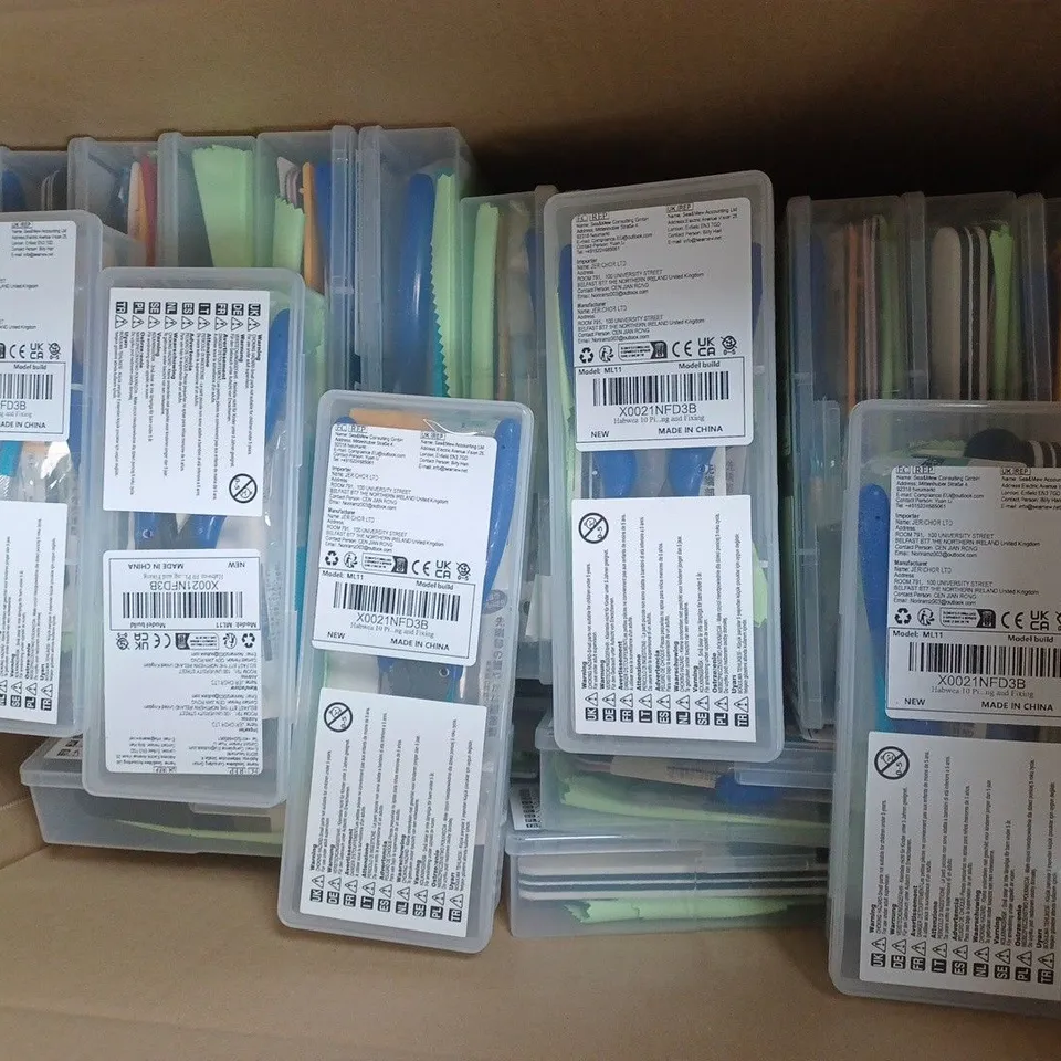 APPROXIMATELY 30 HABWEA 10 PIN TOOL SETS