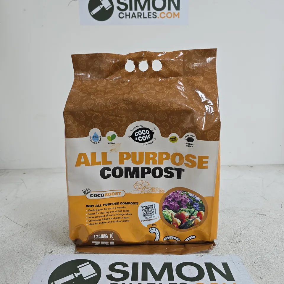 COCO AND COIR COCO BOOST 2X 75 LITRES