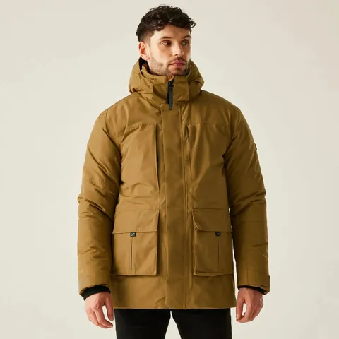BRAND NEW REGATTA MARRON WATERPROOF AND INSULATED JACKET IN NUT BROWN - XL