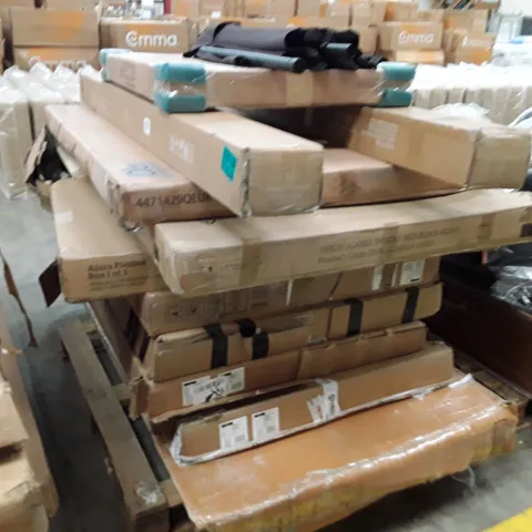 PALLET CONTAIN AN ASSORTMENT OF INCOMPLETE FLAT PACK FURNITURE