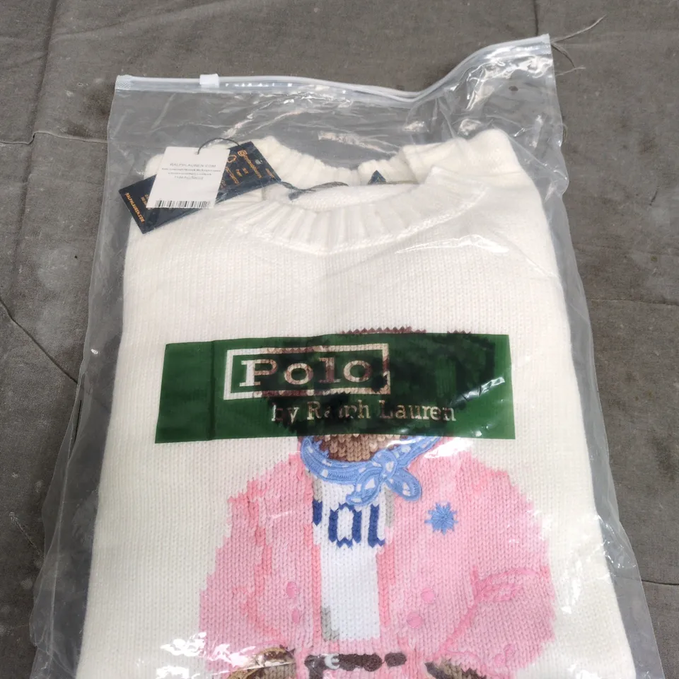 POLO RALPH LAUREN CREW NECK SWEATER SIZE S