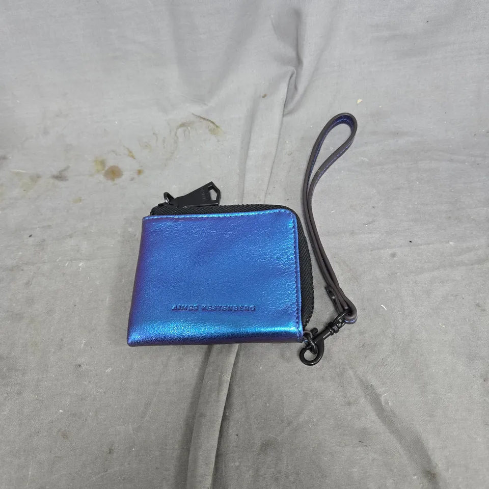 AIMEE KESTENBERG WRISTLET WALLET BLUE