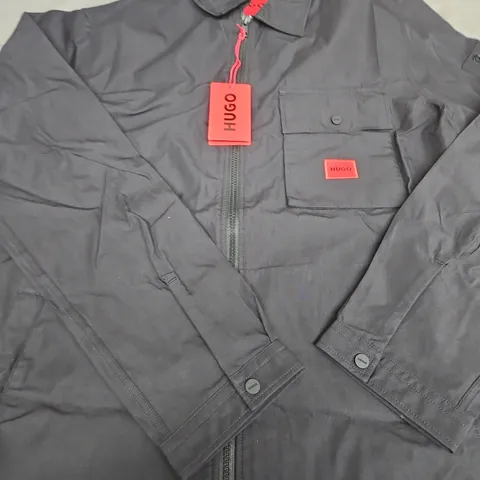 HUGO BOSS FULL ZIP LIGHTWEIGHT JACKET - LARGE