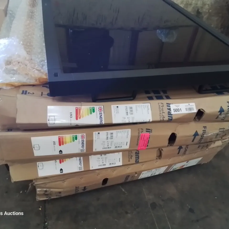 PALLET OF FIVE BOXED NEC MULTISYNC V651 MONITORS