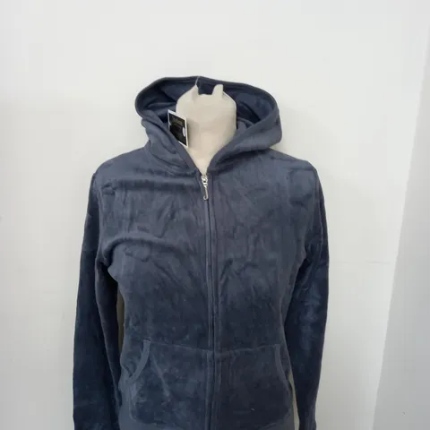 JUICY COUTURE ZIPPED VELVET JACKET SIZE S