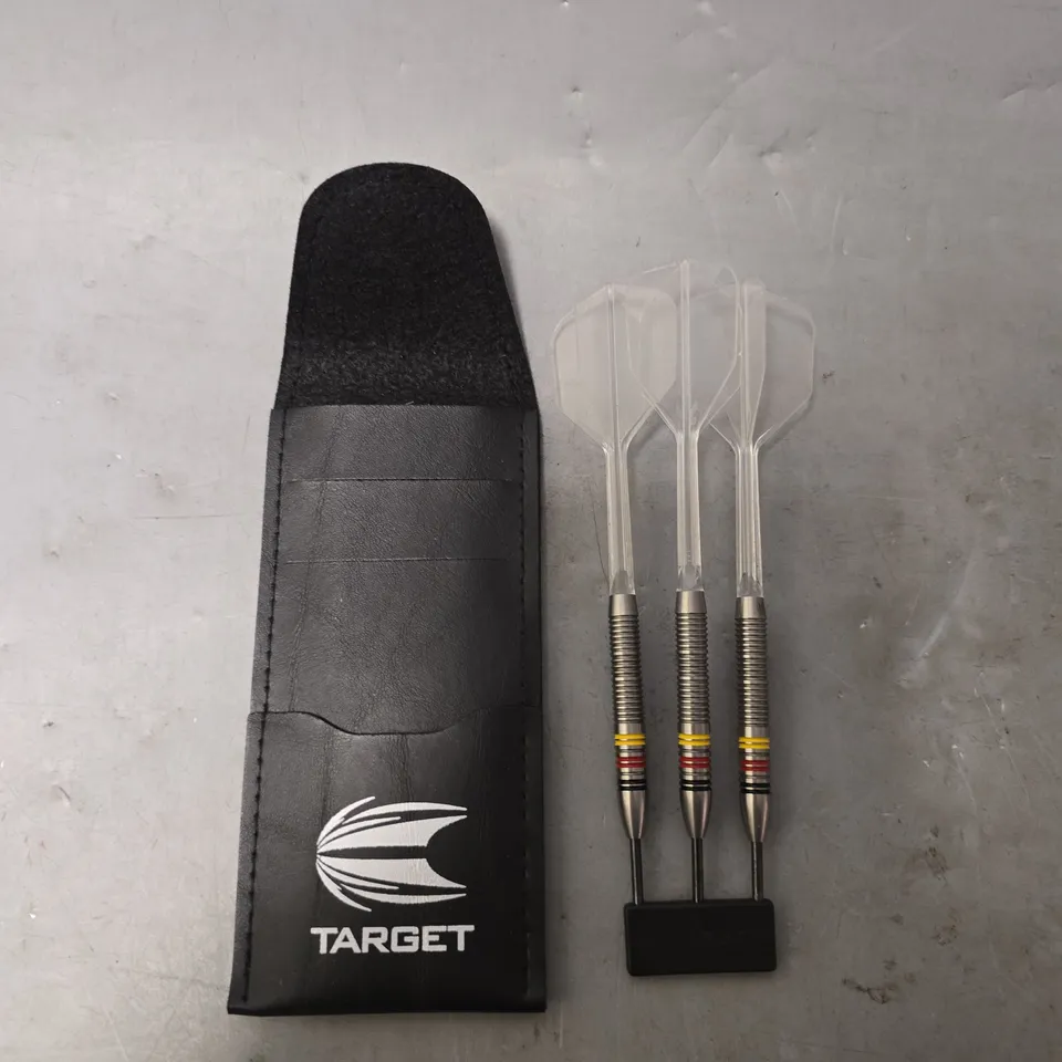 TARGET CLEAR SHAFT DARTS WITH DARTS SLEEVE 