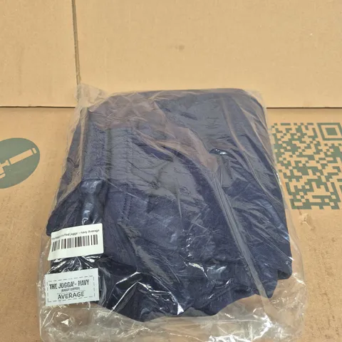 THE JOGGA NAVY BAGGY-CUFFED JOGGERS β AVERAGE