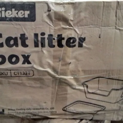 BOXED TIEKER CAT LITTER BOX