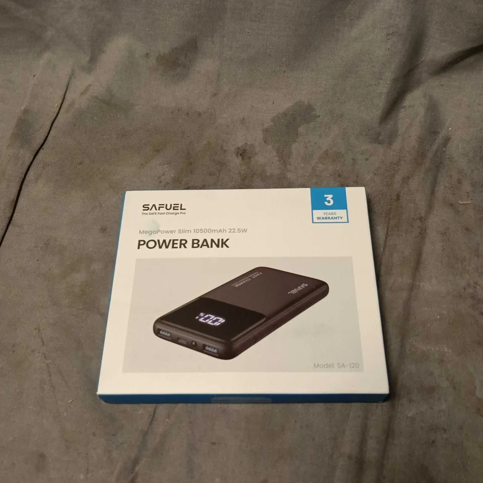 SAFUEL MEGAPOWER SLIM 10500MAH 22.5W POWER BANK – MODEL SA-120