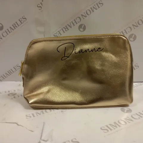 PERSONALISED LARGE MAKE UP BAG ROSE GOLD