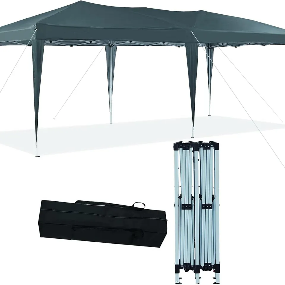 BOXED GAZEBO CANOPY - GREY // SIZE UNSPECIFIED (1 BOX)
