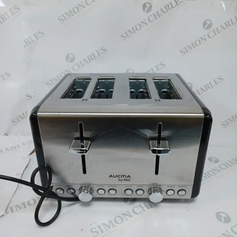 BOXED AUCMA BY MIC STAINLESS STEEL TOASTER