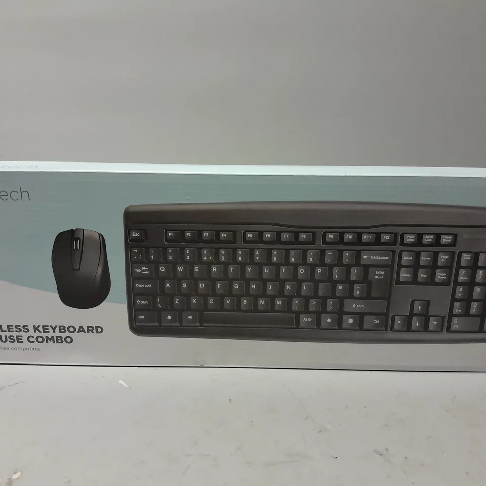 4 BOXED BRAND NEW WIRELESS KEYBOARD & MOUSE COMBOS