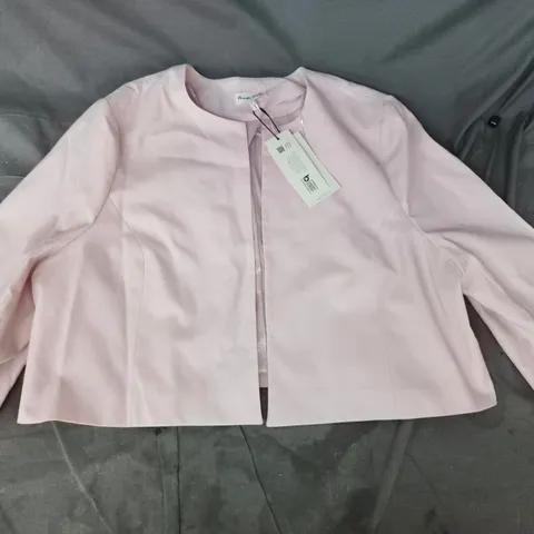 PHASE EIGHT ELIZABETH JACKET IN PALE PINK SIZE UK 24