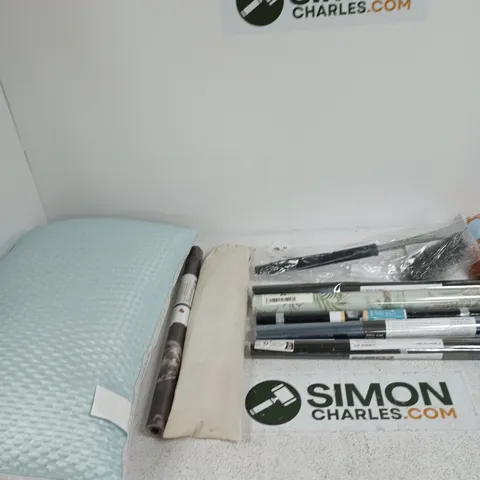 BOX OF APPROXIMATELY 10 ASSORTED ITEMS INCLUDING COOL TOWEL, STATIC CLING WINDOW FILM AND WOOL BOX IMAGINE CLASSIC WOOL