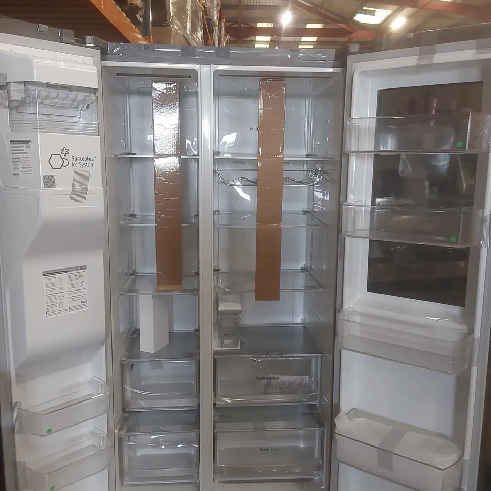 LG GSGV81PYLL AMERICAN STYLE SMART TOTAL NO FROST FRIDGE FREEZER - PRIME SILVER