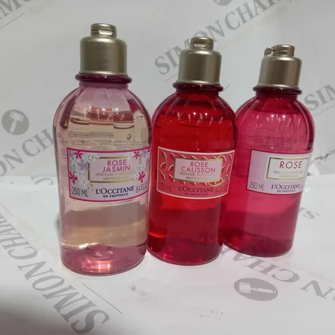 SET OF 3 L'OCCITANE PARFUME SHOWER GEL