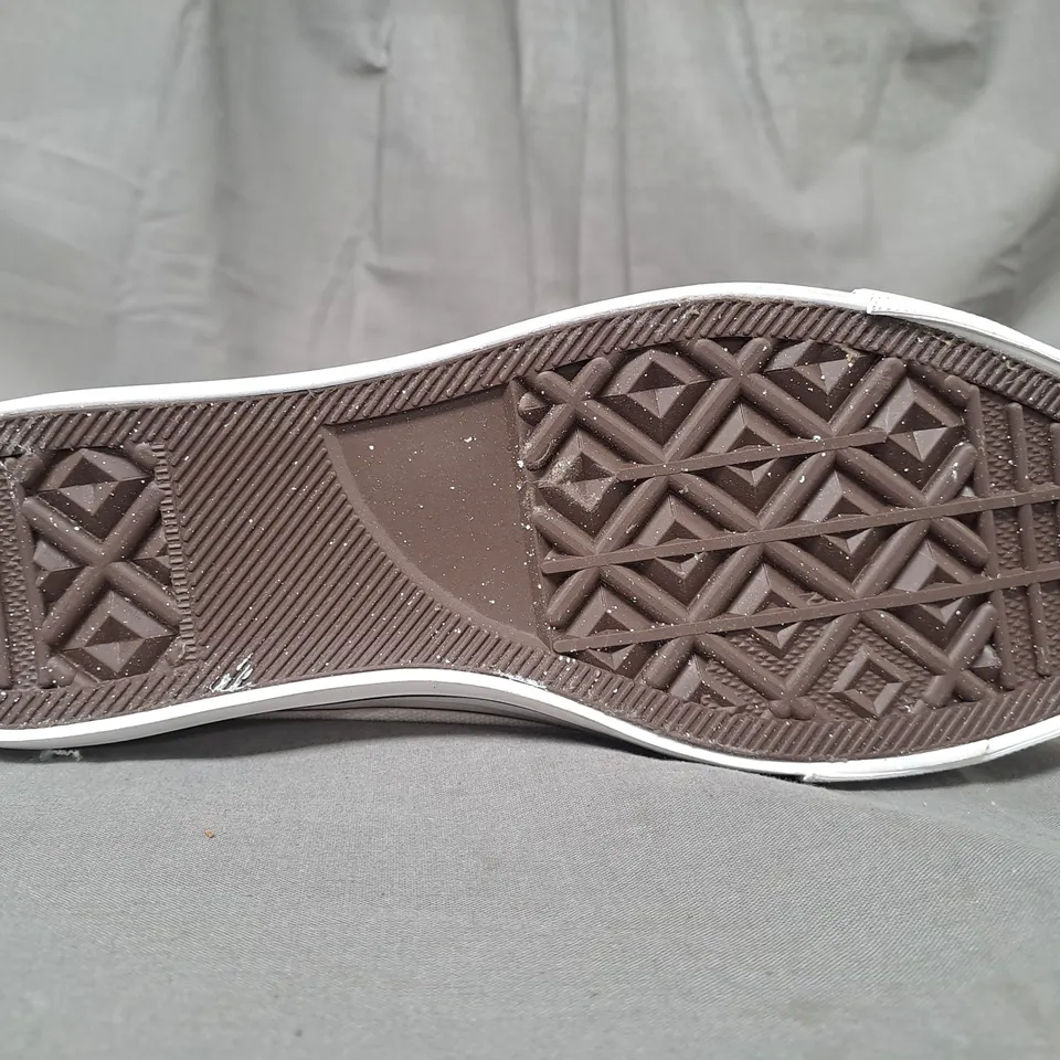 BOX OF APPROXIMATELY 10 PAIRS OF DESIGNER SHOES IN WHITE IN VARIOUS SIZES