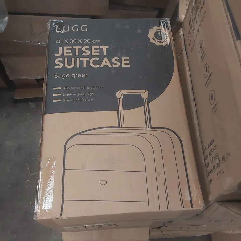 BOXED LUGG TRAVEL SUITCASE