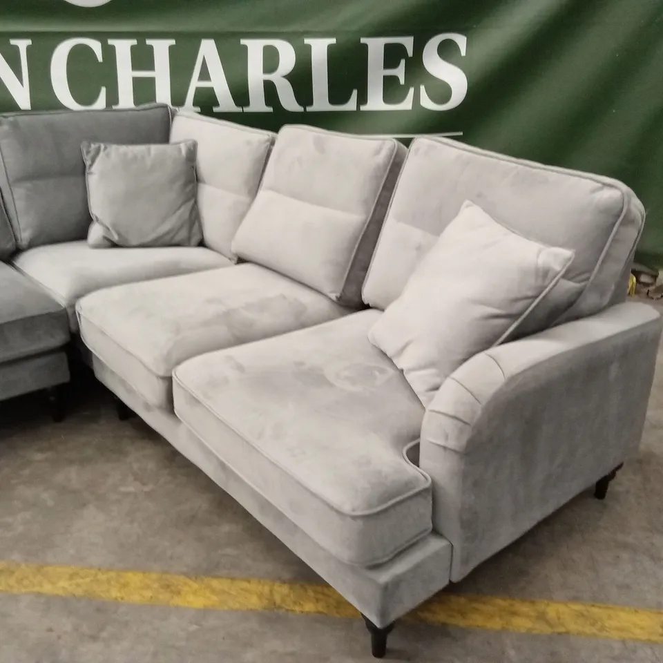 VICTORIA FABRIC CORNER GROUP SOFA RRP £1119