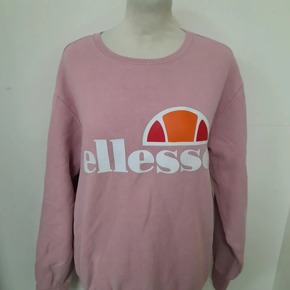 ELLESSE LOGO GRAPHIC SWEATSHIRT SIZE L