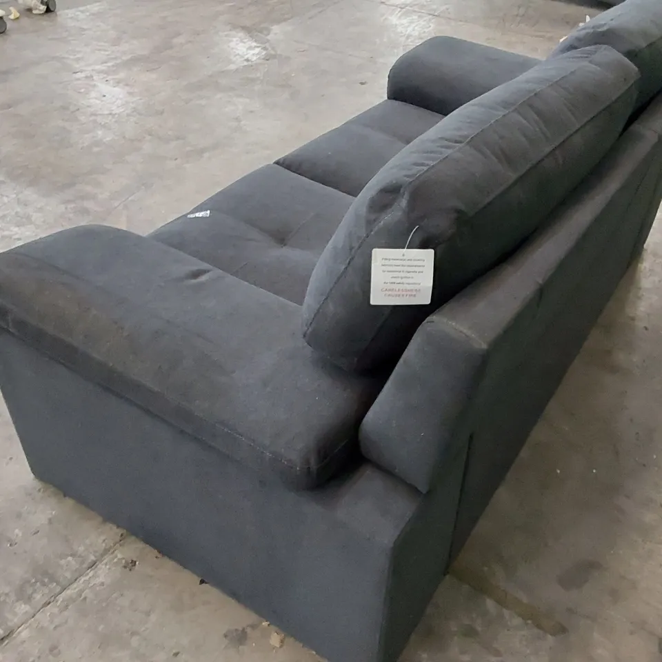 DESIGNER UPHOLSTERED FABRIC 2 SEATER SOFA 