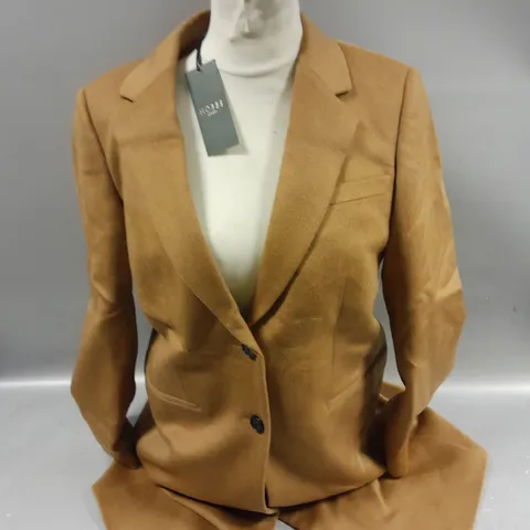 HOBBS CLASSIC CAMEL TILDA COAT SIZE 14