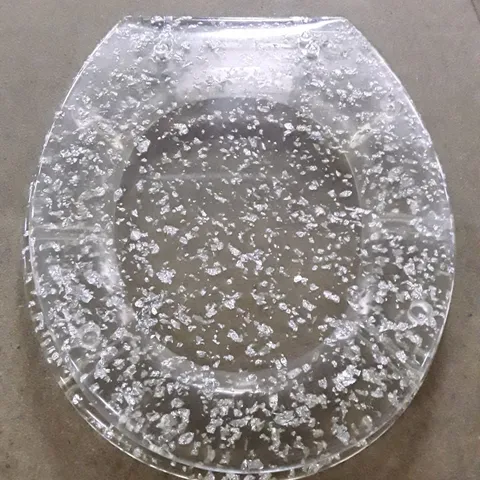 BOXED NAVARIS GLITTER TOILET SEAT  