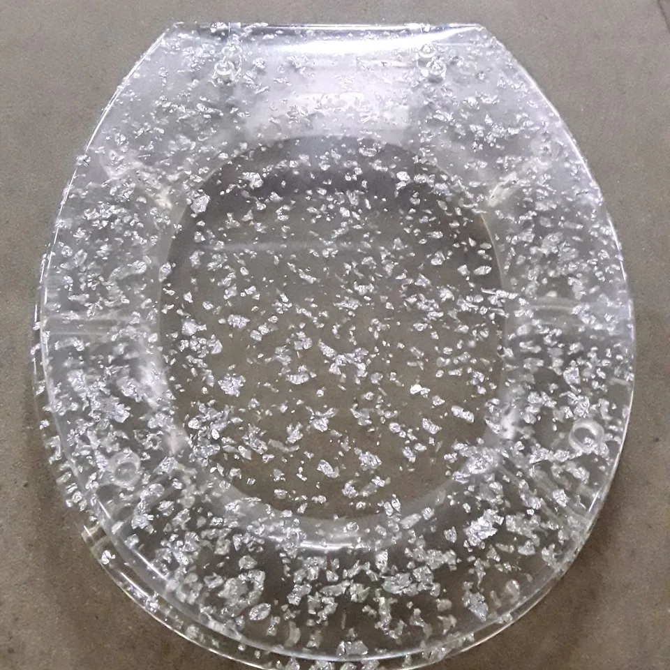 BOXED NAVARIS GLITTER TOILET SEAT  