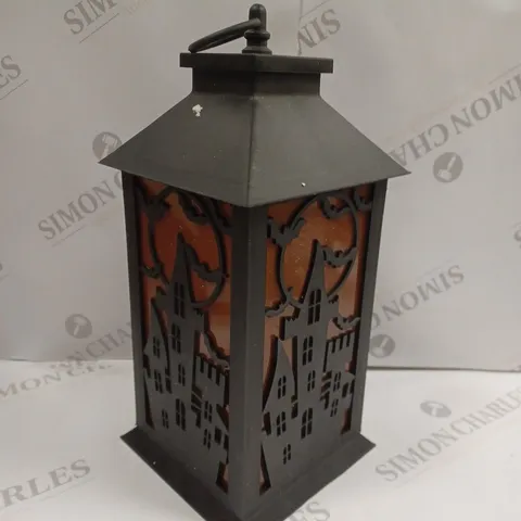 BOXED HALLOWEEN SCENE LANTERN LIGHT