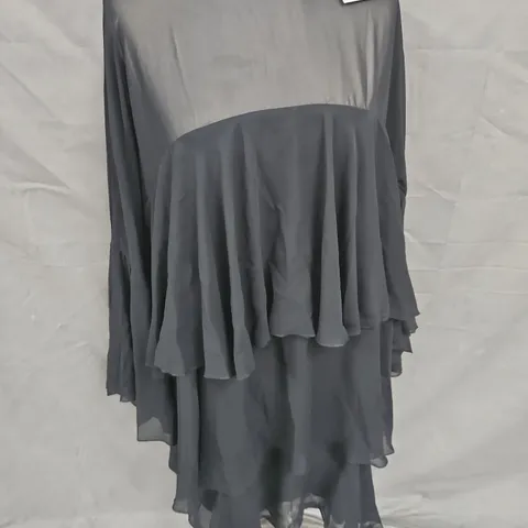 NOBODY'S CHILD RET MINI DRESS IN BLACK SIZE 18