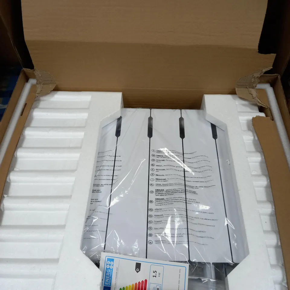 BOXED WARM HOME HEATING 1500W CERAMIC RADIATOR