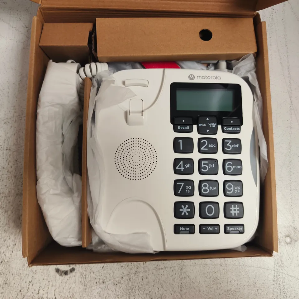 MOTOROLA FW500 EMERGENCY BACK-UP LINE TELEPHONE – BOXED