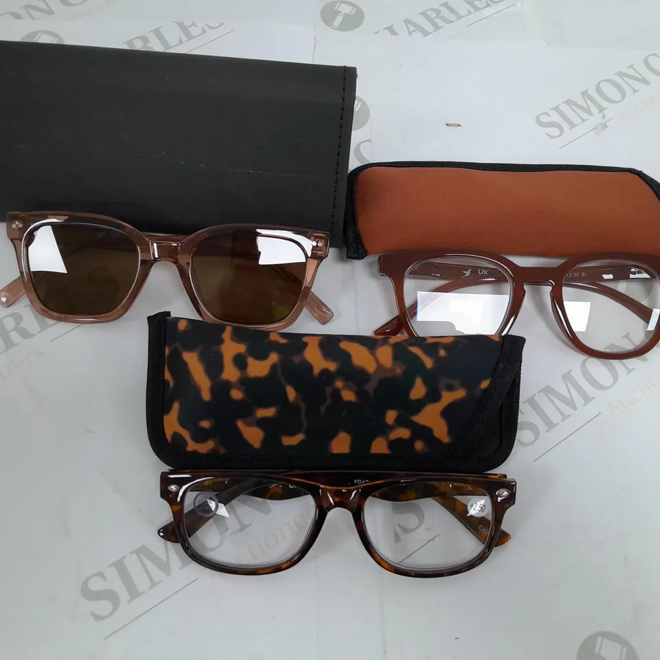 HUMMINGBIRD SUNGLASSE AND READING GLASSES 