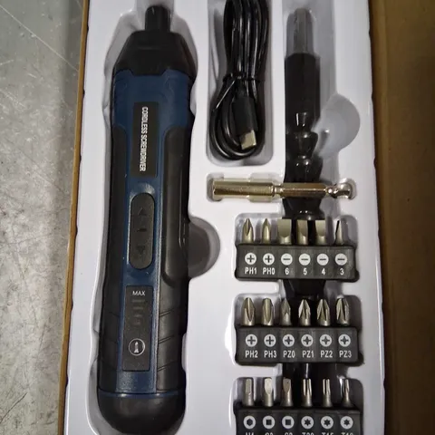 BOXED LI-ION CORDLESS SCREWDRIVER