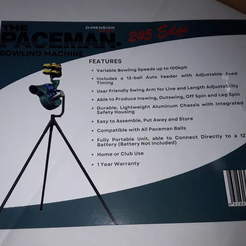 THE PACEMAN 245 EDGE BOWLING MACHINE