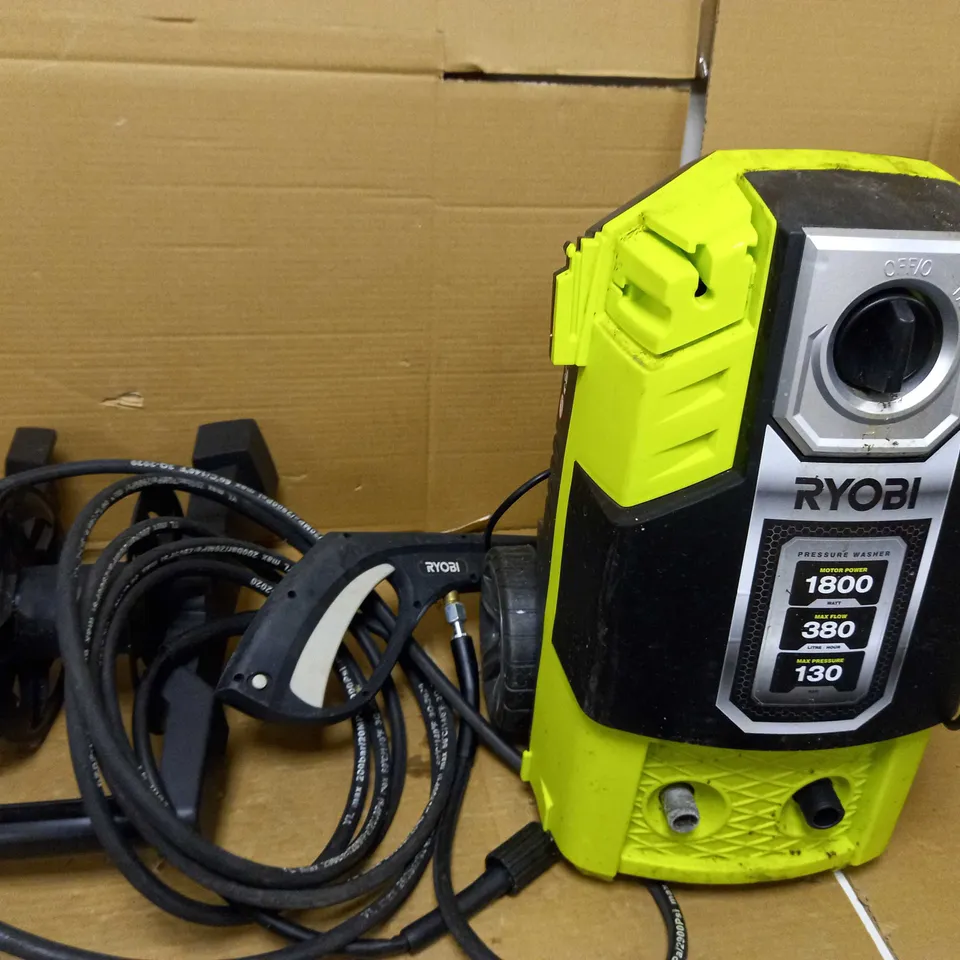 RYOBI PRESSURE WASHER 