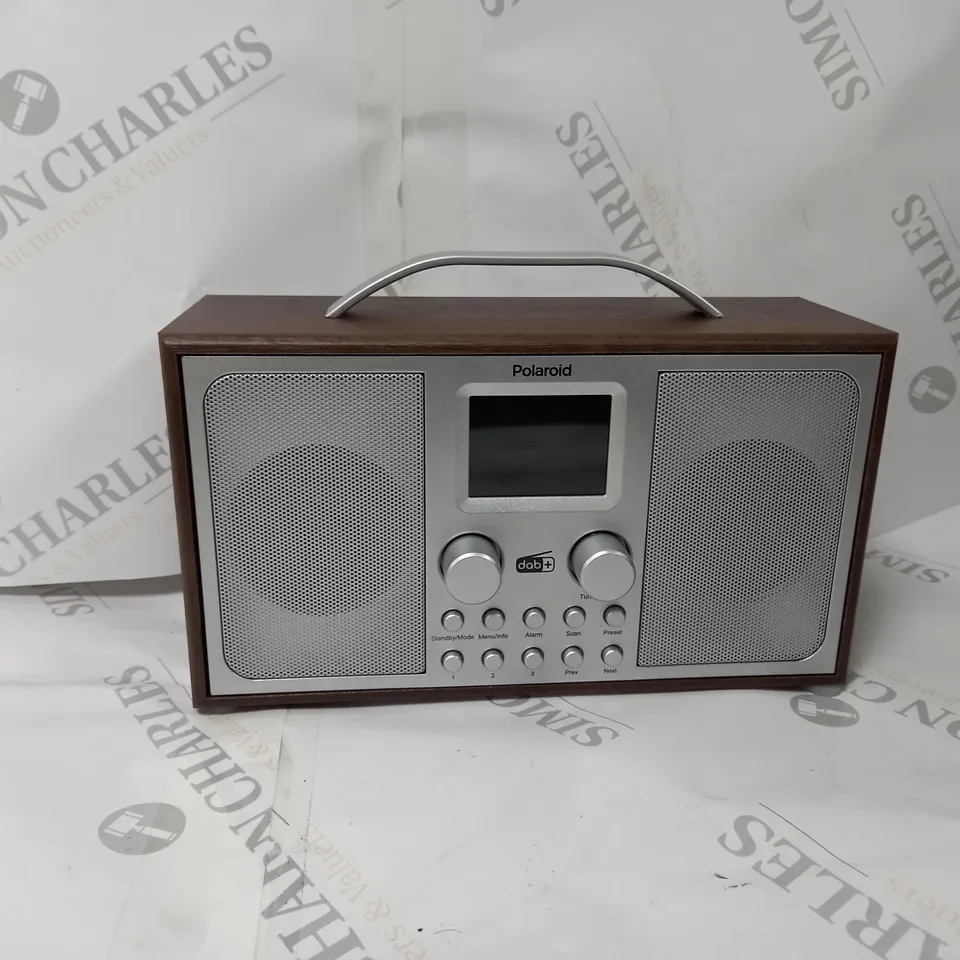 BOXED POLAROID BLUETOOTH DAB+ /FM RADIO 