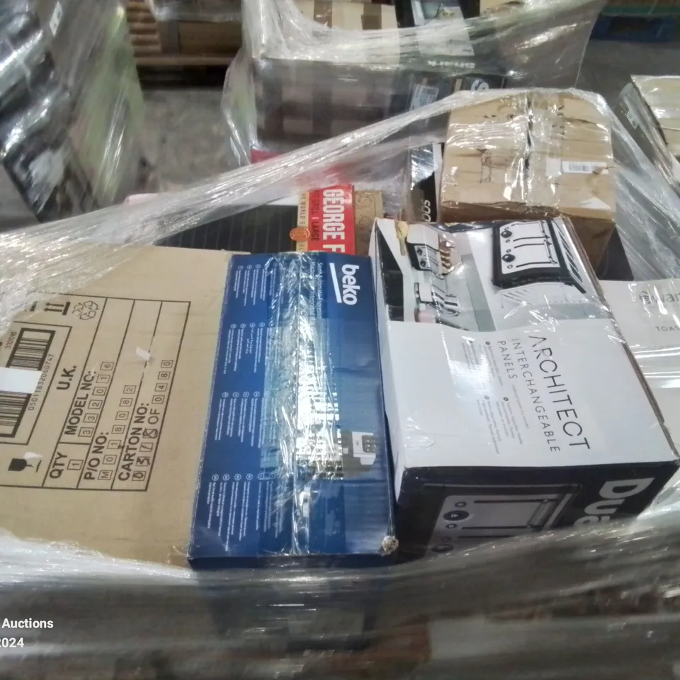PALLET CONTAINING APPROXIMATELY  29 RAW ELECTRICAL ITEMS TO INCLUDE:
