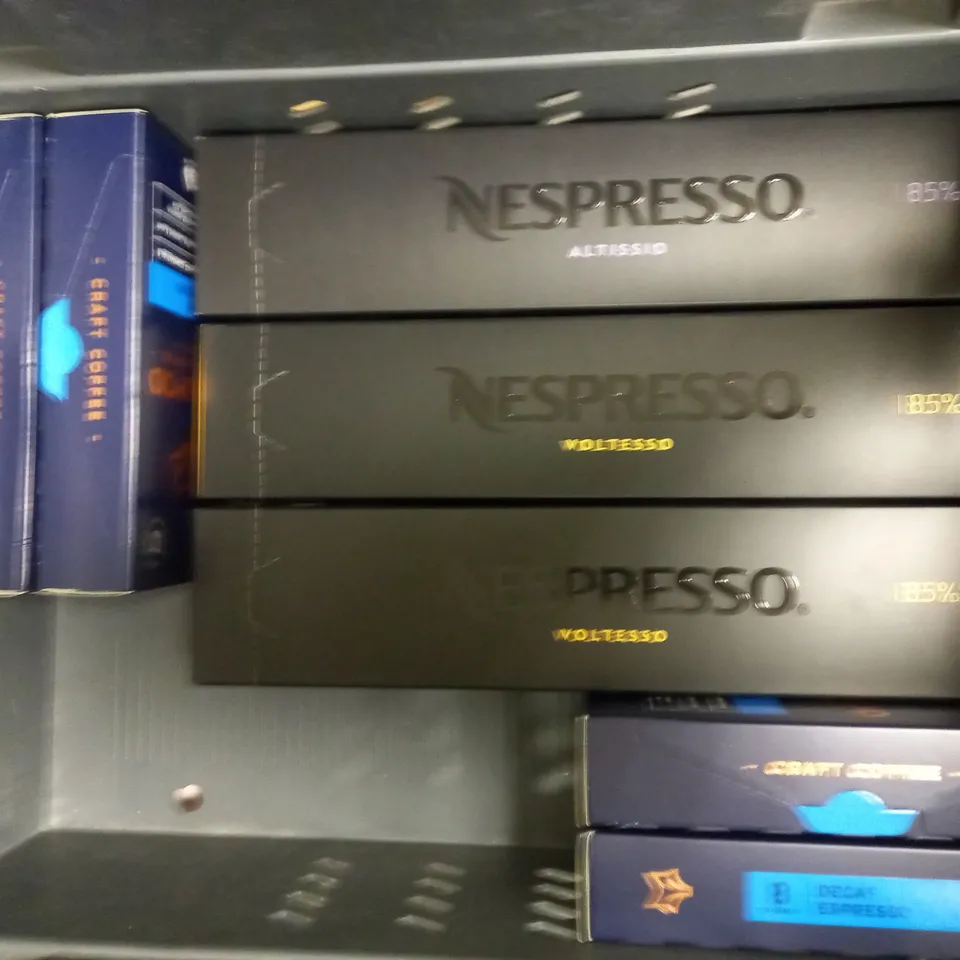 LOT OF 12 PACKS OF NESPRESSO-COMPATIBLE COFFEE PODS