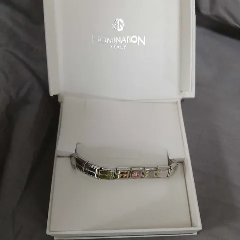NOMINATION ITALIA BRACELET WITH ENAMEL CHARM LINKS