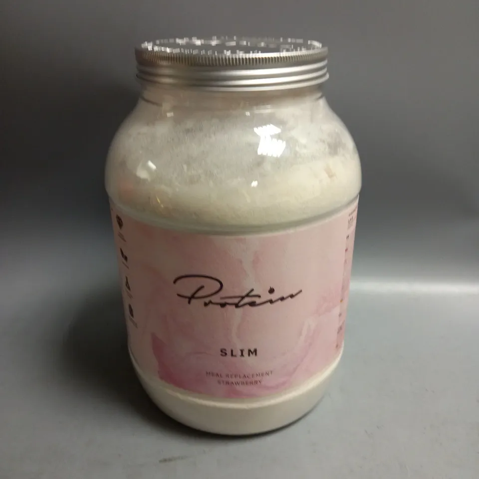 PROTEIN SLIM MEAL REPLACEMENT POWDER STRAWBERRY FLAVOUR 1.2KG