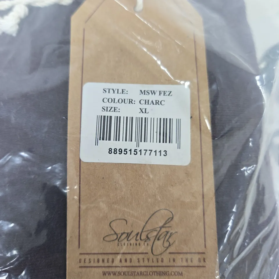 SOUL STAR CLOTHING CO. MSW FEZ JUMPER – BLACK, XL